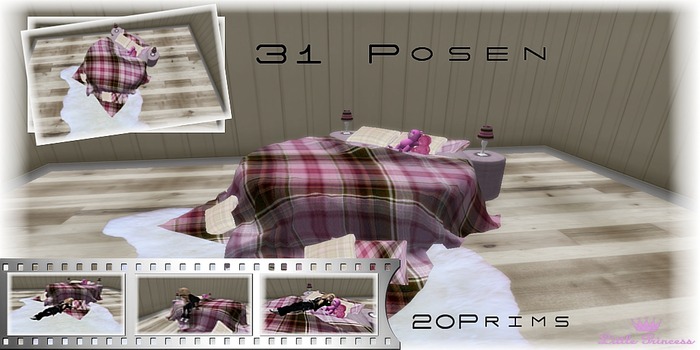 Little Princess Round Bed (pink)