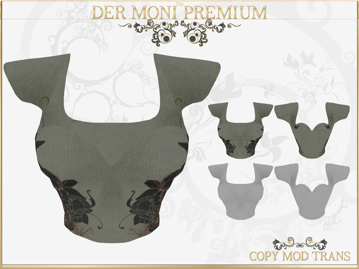 DER MONI FULL PERMISSION PREMIUM RIGGED BLOUSE 1