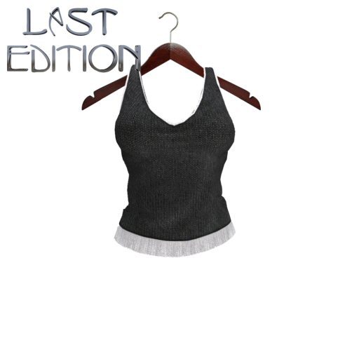 Last Edition Black Tank Top