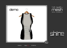  shine by [ZD] - MESH - Kurzes Shiftkleid - DEMO Classy