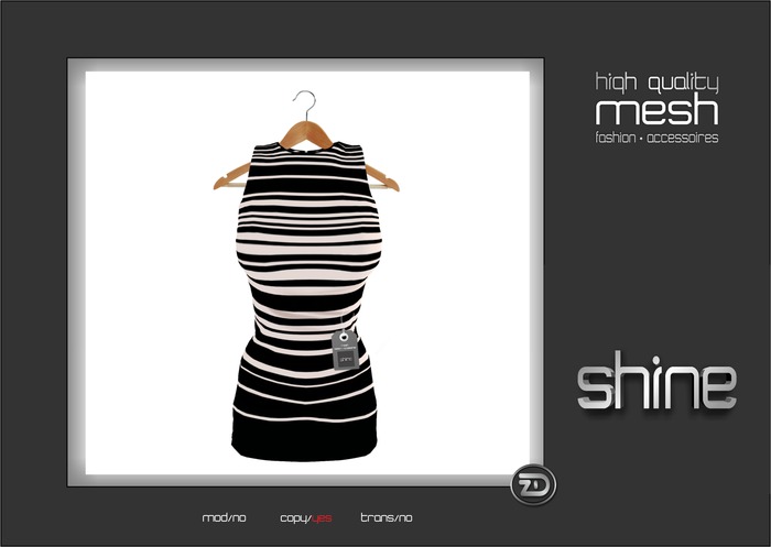 shine by [ZD] - Short Shift Dress