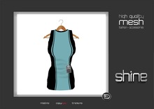 shine by [ZD] - Short Shift Dress