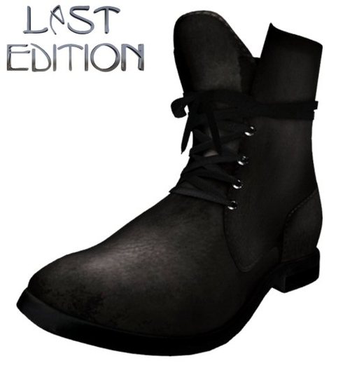 Last Edition Man Combat Boots 