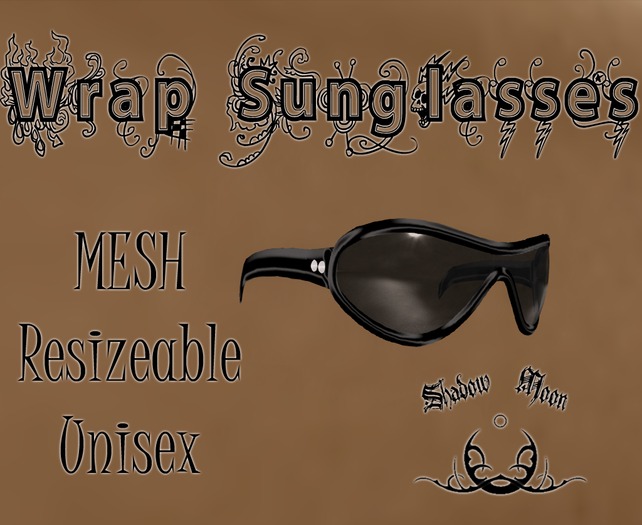 MESH Resizeable Wrap Sunglasses