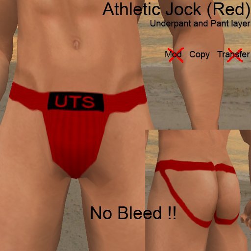 UTS Athletic Jock Red