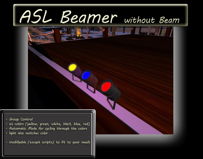 ASL Beamer - no Beam