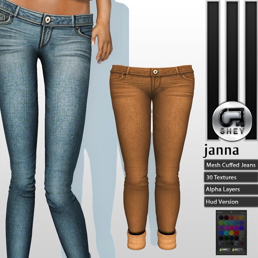 SHEY - Janna Cuffed Jeans