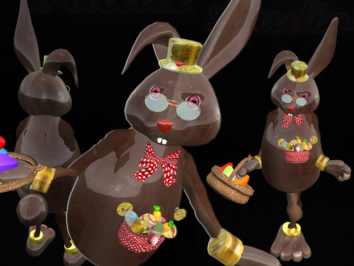 "SELVA DESINGS COSTUMES" EASTER RABBIT__CONEJO DE PASCUAS AVATAR COMPLETO
