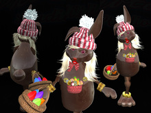 "SELVA DESINGS COSTUMES" CONEJA DE PASCUAS AVATAR COMPLETO