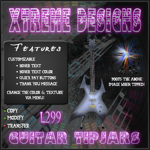 Witch Guitar TipJar -Flat-Stand- 