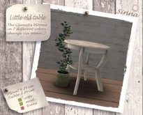 Sinna - Little old table