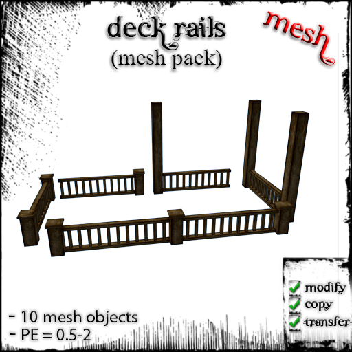 DMF - Deck Railing (Mesh)