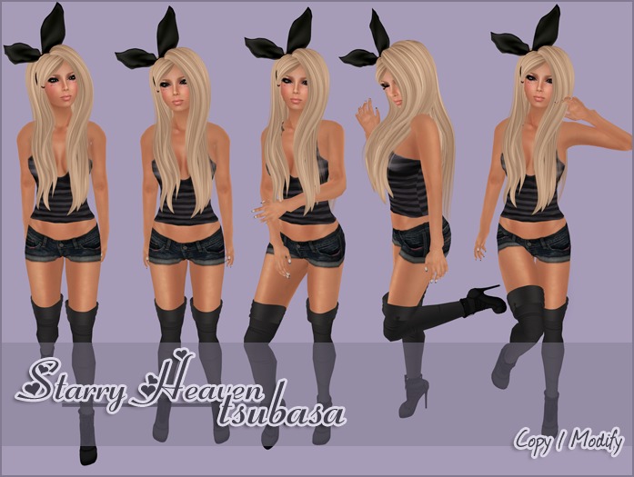 *[Starry Heaven]* Tsubasa Poses