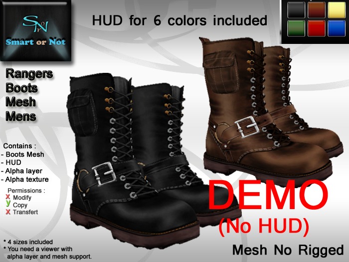 boots style rangers
