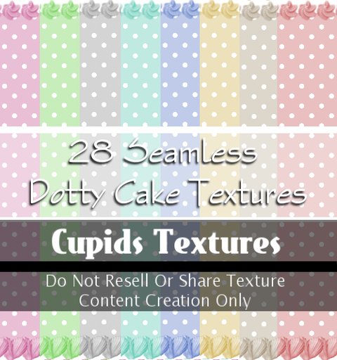 28 Dotty Cake Textures