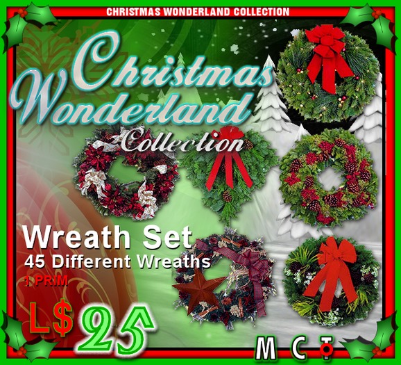 Christmas Wreath Set