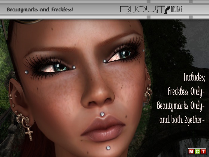 [BiJOU&T] . freckless and marks!