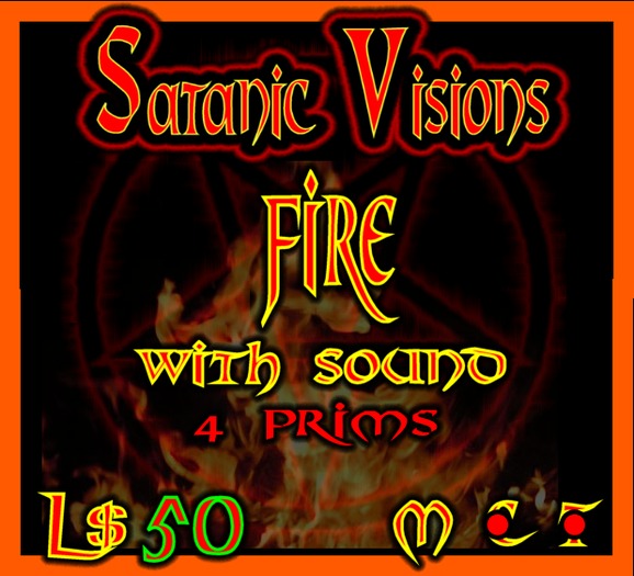 Satanic Visions Basic Fire with Sound