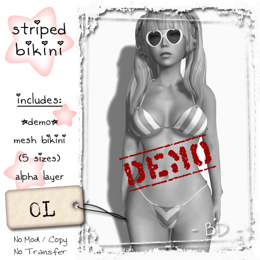- BD - Bikini - Demo (Mesh)