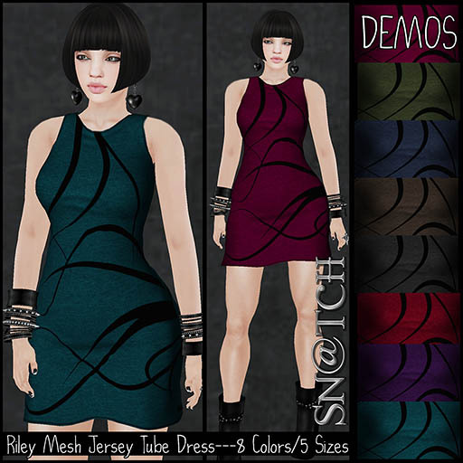 :::Sn@tch Mesh Riley Dress-All Colors (Small):::