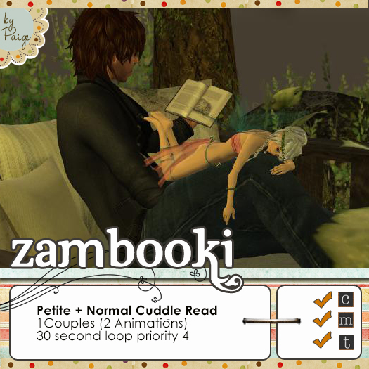 Zambooki Animations - Petite Read BOXED