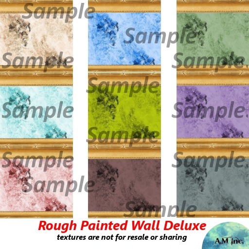 A.M. 9 Rough painted wall dlx pack
