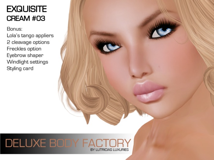 Exquisite skin collection + Lolas appliers (Cream #03) DEMO
