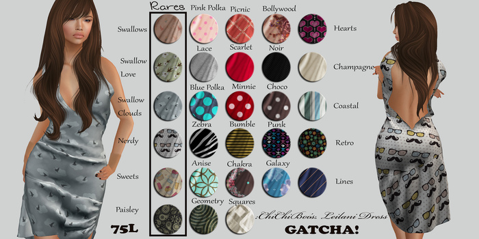 .:ChiChiBoo's:. Leilani Dress -Swallows RARE