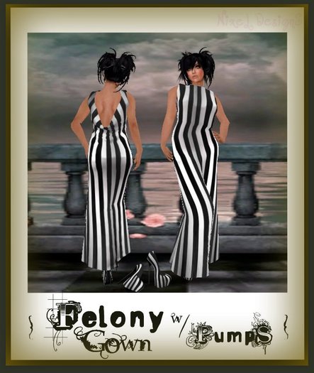 Felony Gown Set~NixeL DesignS