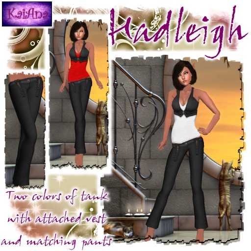 Hadleigh - Grey   *FOR PETITES MESH AVATARS*