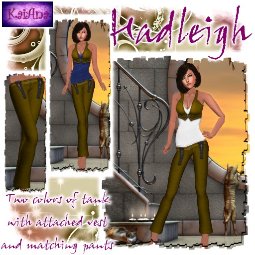 Hadleigh - Tan   *FOR PETITES MESH AVATARS*