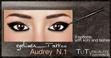 1- TuTy's - Black eyeliner - Audrey