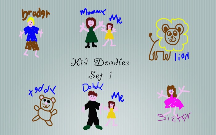 Kid Doodles Set 1