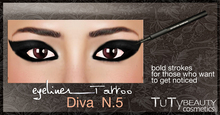 5- TuTy's - Black eyeliner - Diva