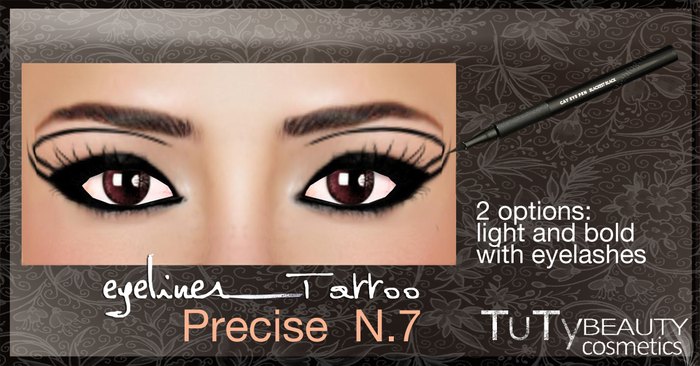 7- TuTy's - Black eyeliner - Precise