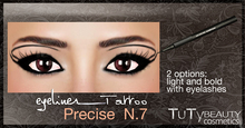 7- TuTy's - Black eyeliner - Precise