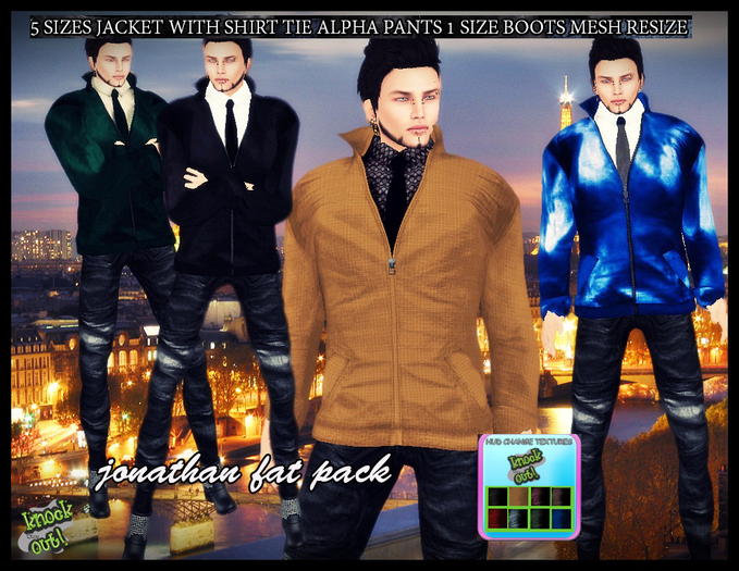 ..::Knockout!..:: JONATHAN FAT PACK MEN