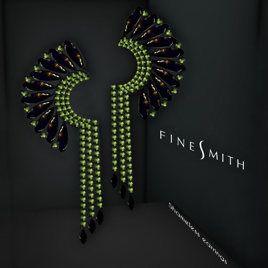 FINESMITH Shameless earrings wheat