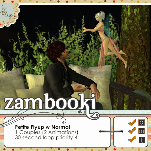 Zambooki Animations - Petite Float Chat w Normal Avatar