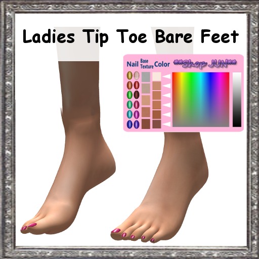 **Shop JUN** Ladies Tip Toe Bare Feet