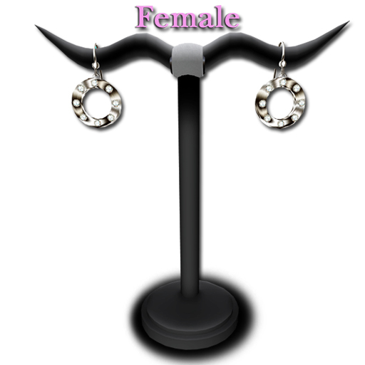 ((Crystal Line))"Rock" Pierce*Female*(wear)