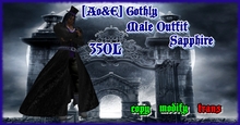 [Ao&E] Gothly Male Outfit Amethyst