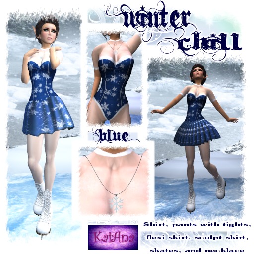 Winter Chill - Blue