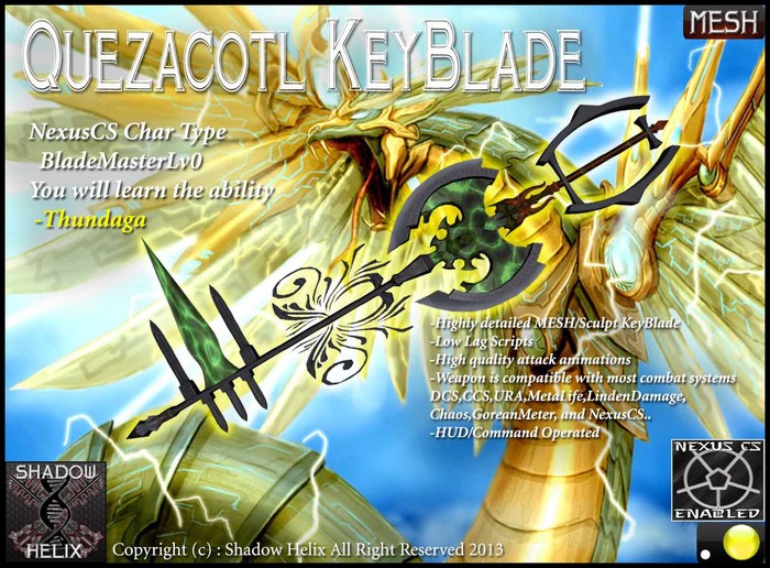 Quezacotl KeyBlade