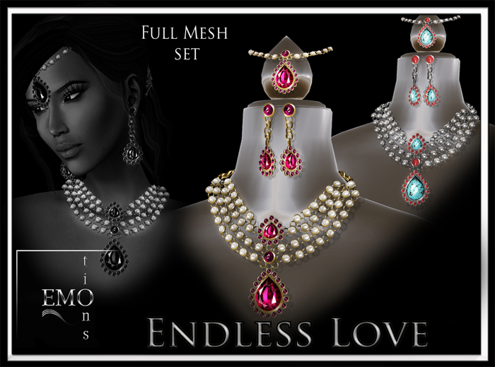 .:EMO-tions.. *ENDLESS LOVE* Jewelry set