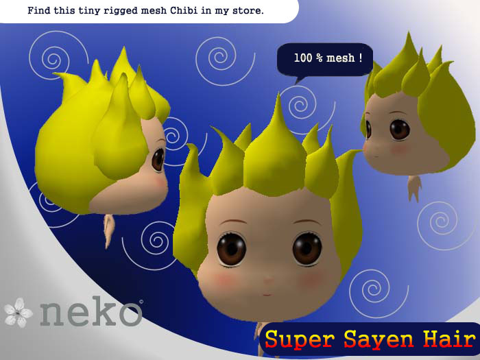 Super Sayen Hair
