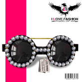 WEAR{*I <3 FashiOn*} Circular Pearls Shades Black (MESH)