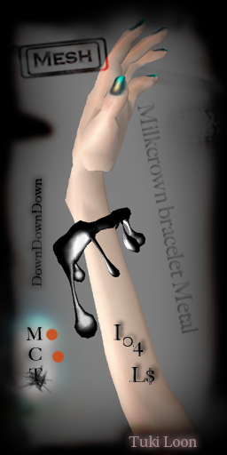 Milkcrown bracelet_Metal(c)