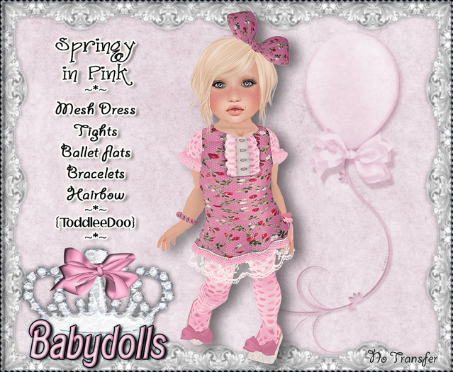 {BB} Springy in pink
