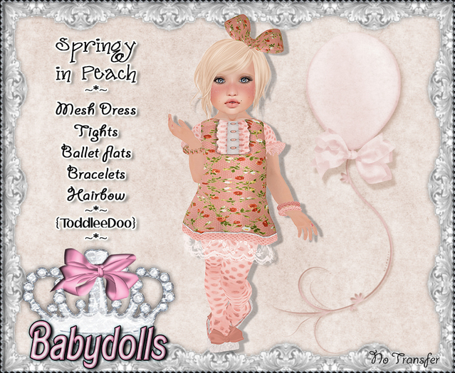 {BB} Springy in peach